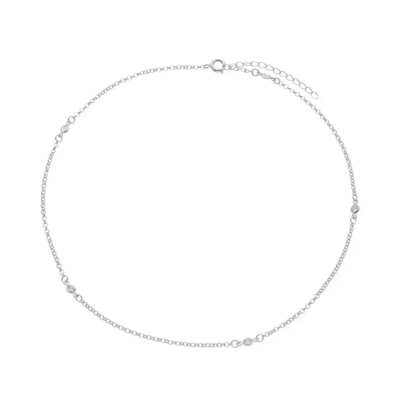 Colar Choker Pontos De Luz Lais Essencial 302043CM