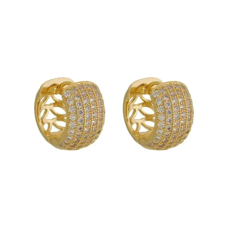 Brinco Argola Rafa Banho Ouro 18k Semijoia