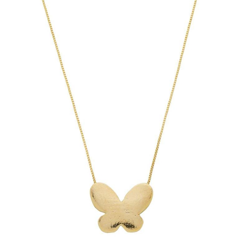 Colar Borboleta Essencial 45CM
