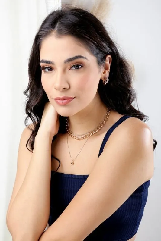 Colar Choker Malha Virginia Essencial 302081CM
