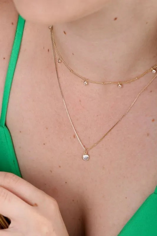 Colar Choker Pontos De Luz Elisa Essencial 302012CM