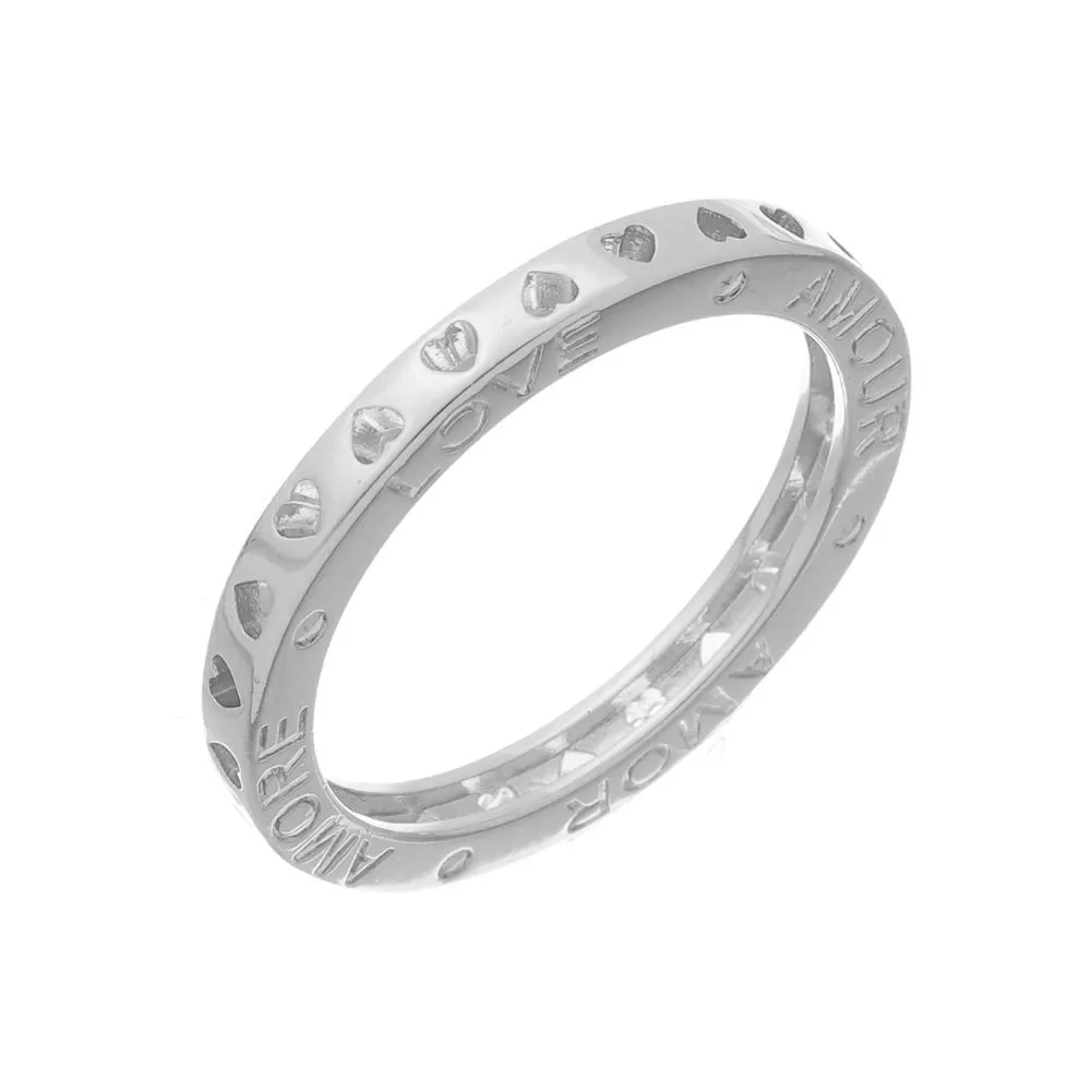 Anel Amour Essencial Banhado Em Ouro 18k