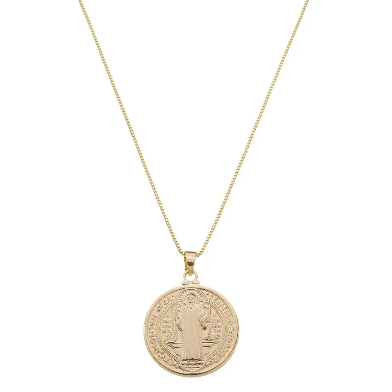 Colar Medalha De São Bento Essencial 296748CM