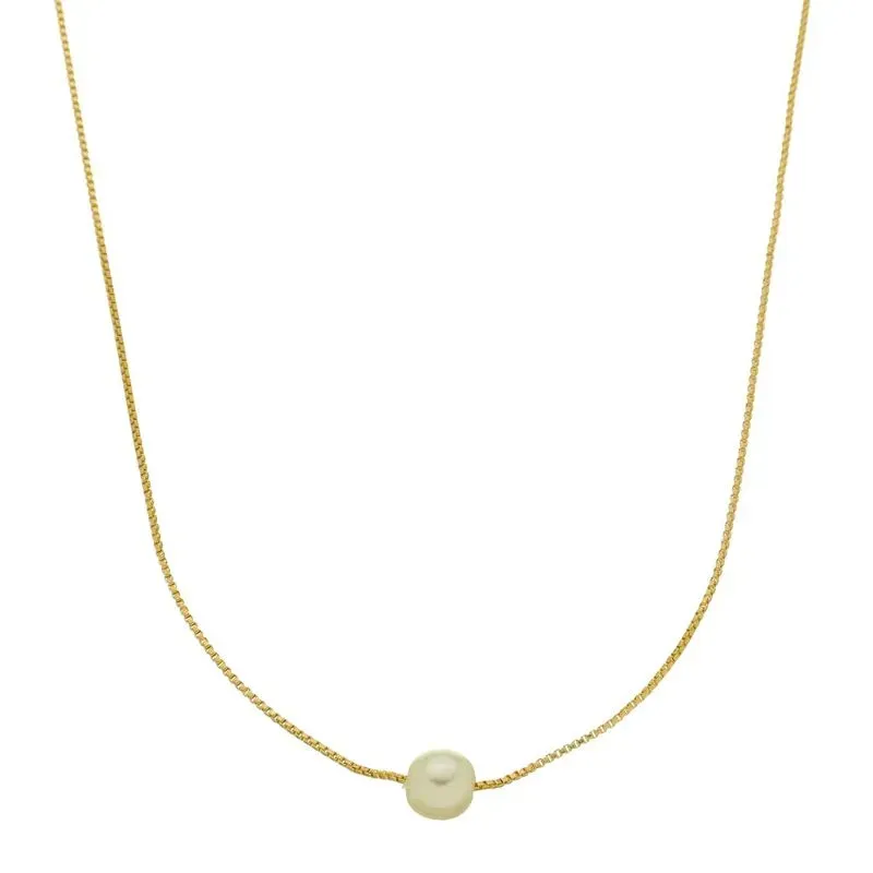 Colar Perola Elisabete Essencial 303040CM