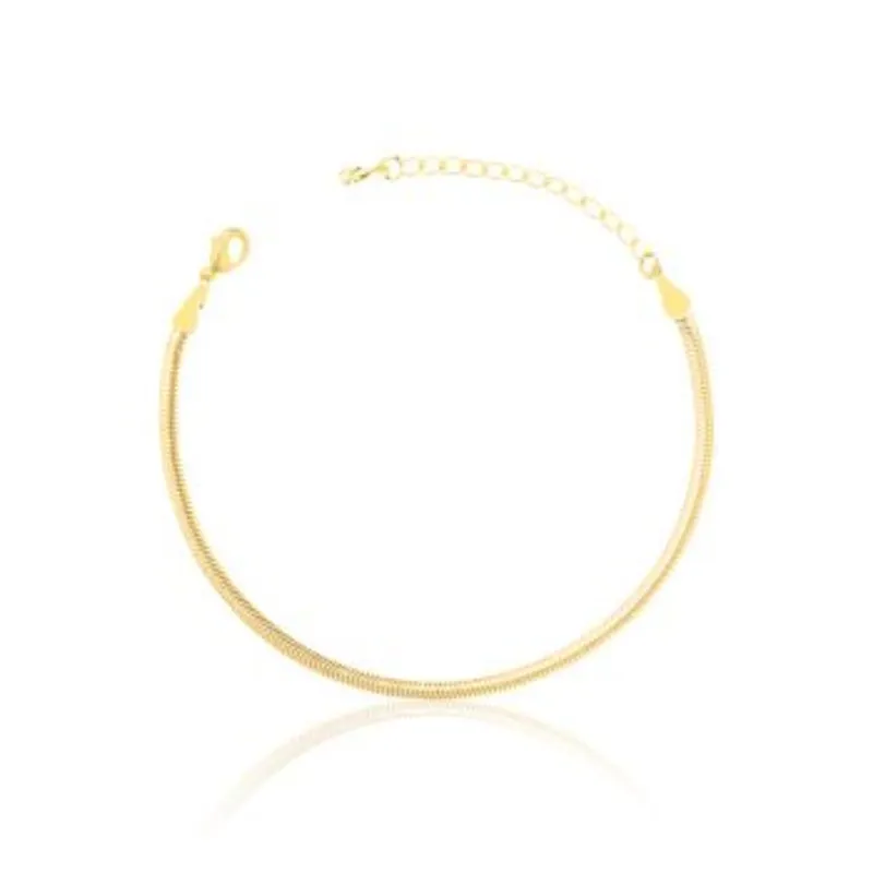 Pulseira Fio Mia Banhado Em Ouro