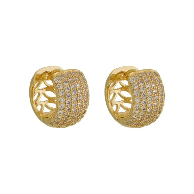 Brinco Argola Rafa Banho Ouro 18k Semijoia